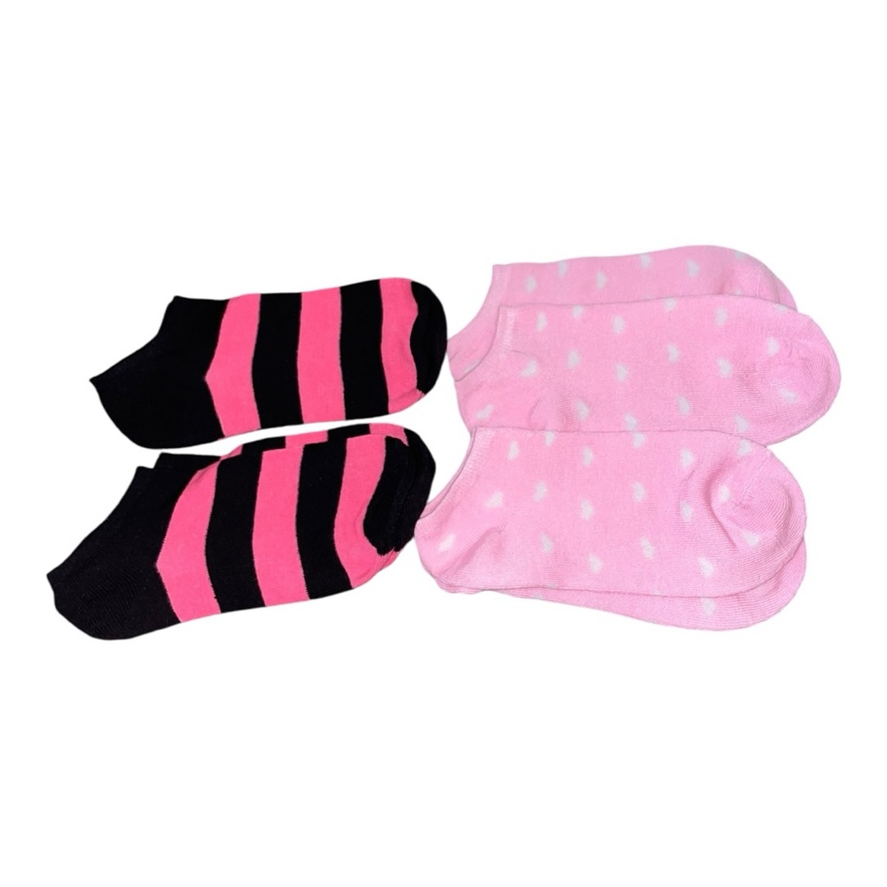 NEW 4-Pairs of Kids Polyester Girl Socks (Color Pack 3)